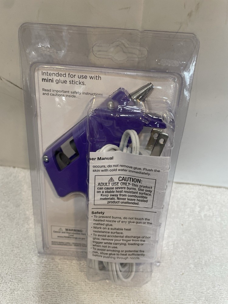 Purple Low Temp Mini Glue Gun