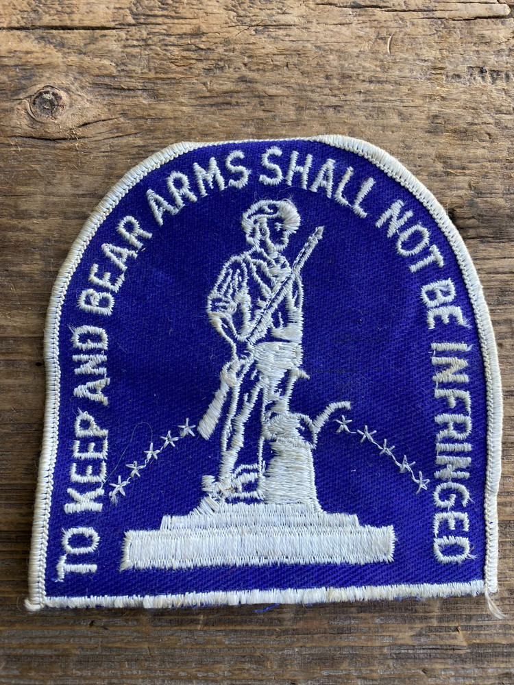 2ND AMENDMENT "TO KEEP AND BEAR ARMS SHALL NOT BE INFRINGED" Patch Hook and Loop