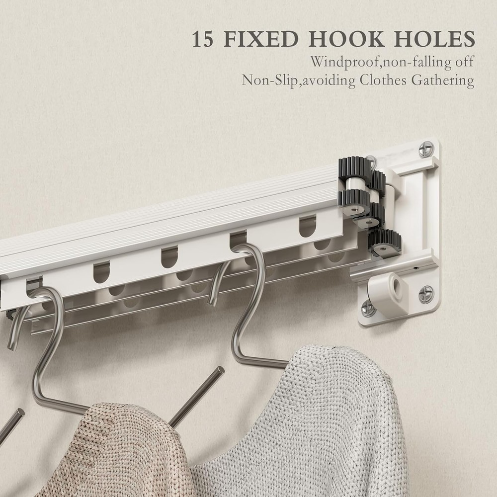 Drying Rack Wall Mounted Foldable Drying Rack Foldable/Retractable