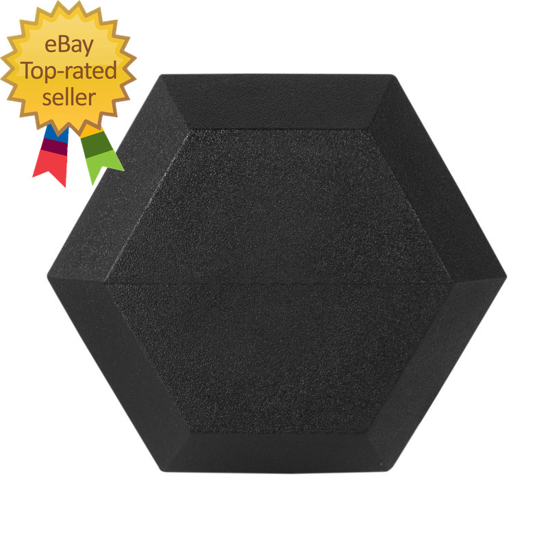 2 Pack Barbell 60Lb Coated Hex Dumbbell Single