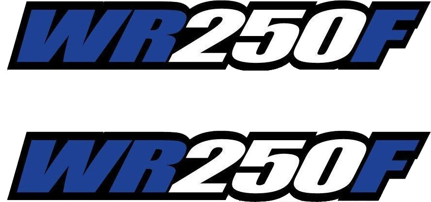 Swingarm WR250F graphics kit Sticker Tank Pair Decal