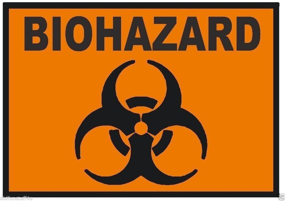 Biohazard Sticker Decal