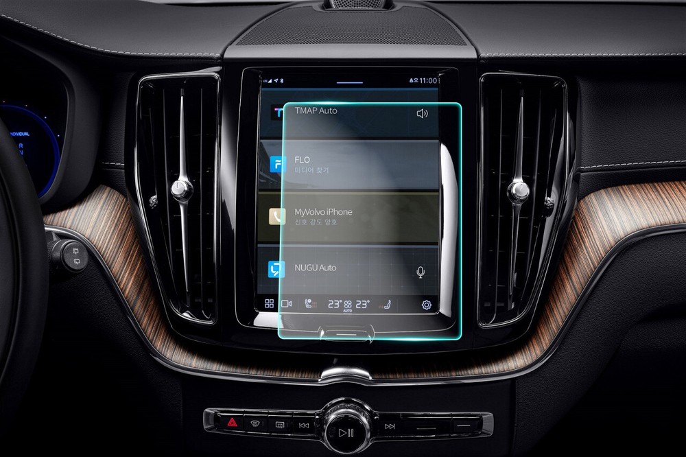 Crystal Clear Screen Protector for 2021 Volvo XC60 Vehicle Navigation