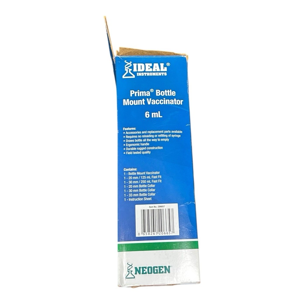 Prima-Tech 206657 Bottle Mount Vaccinator 6ML