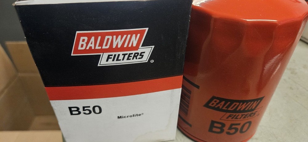 Baldwin Filters B50 Oil Filter, Spin-On,