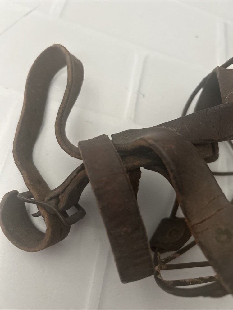 vintage Metal Dog Muzzle