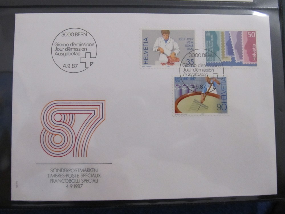 Switzerland 1987 FDC LR119F42