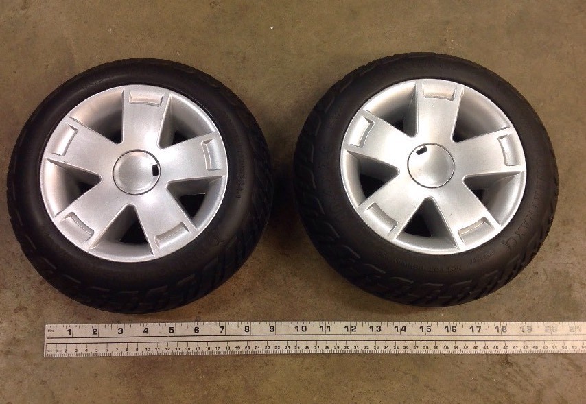 Primo Wheels Tires Rim 10.4x3.6 P-124 Solid Foam Filled Jazzy Victory 10 Scooter