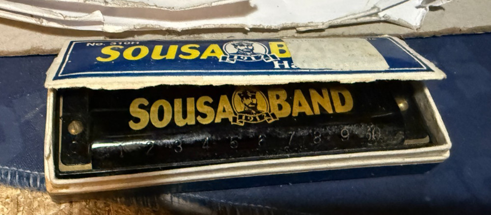 Sousa Band Harmonica 310H w/ Partial Box