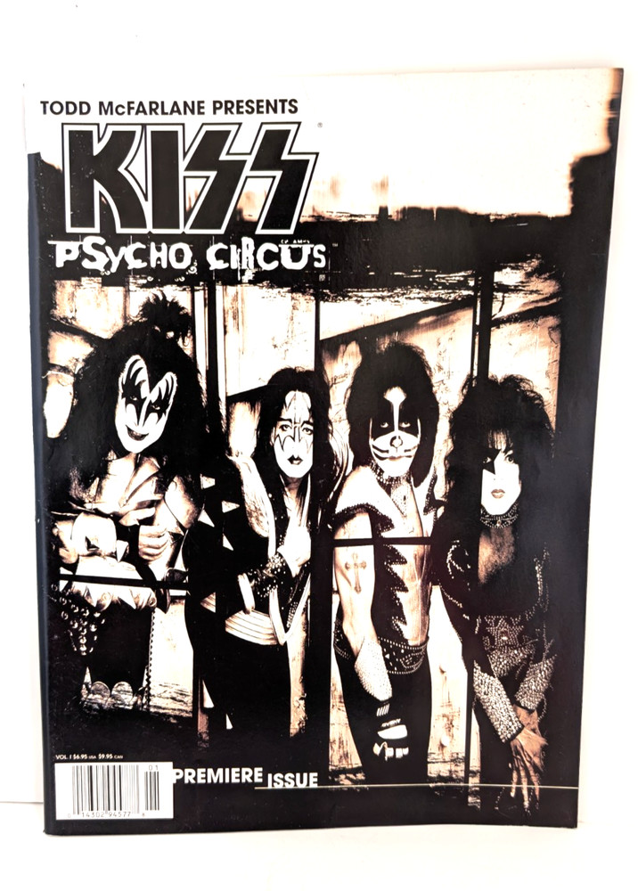 KISS Psycho Circus Premier Issue Magazine Volume 1 Todd McFarlane Presents 5716