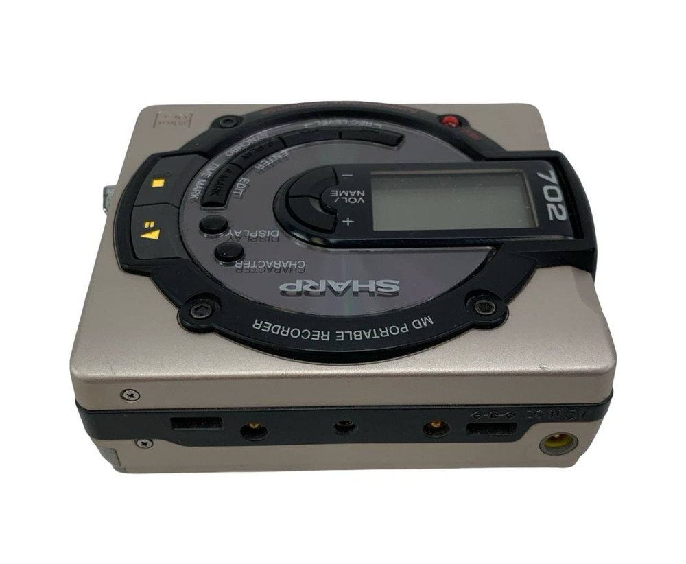 Sharp MD-MS702 MiniDisc Recorder Silver PARTS ONLY / AS-IS