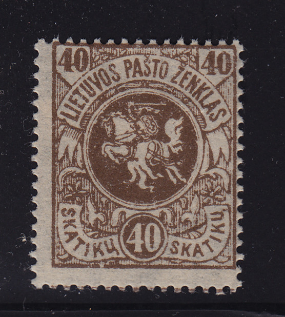Lithuania 1919 Mint MH #40 stamp