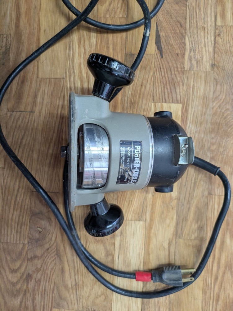 Porter Cable Router Model 1002 with Router Fixed Base Model 1001