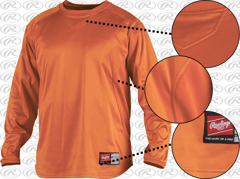 Rawlings Baseball Softball Fleece Warm Up Pullover Youth and Adult UDFP2