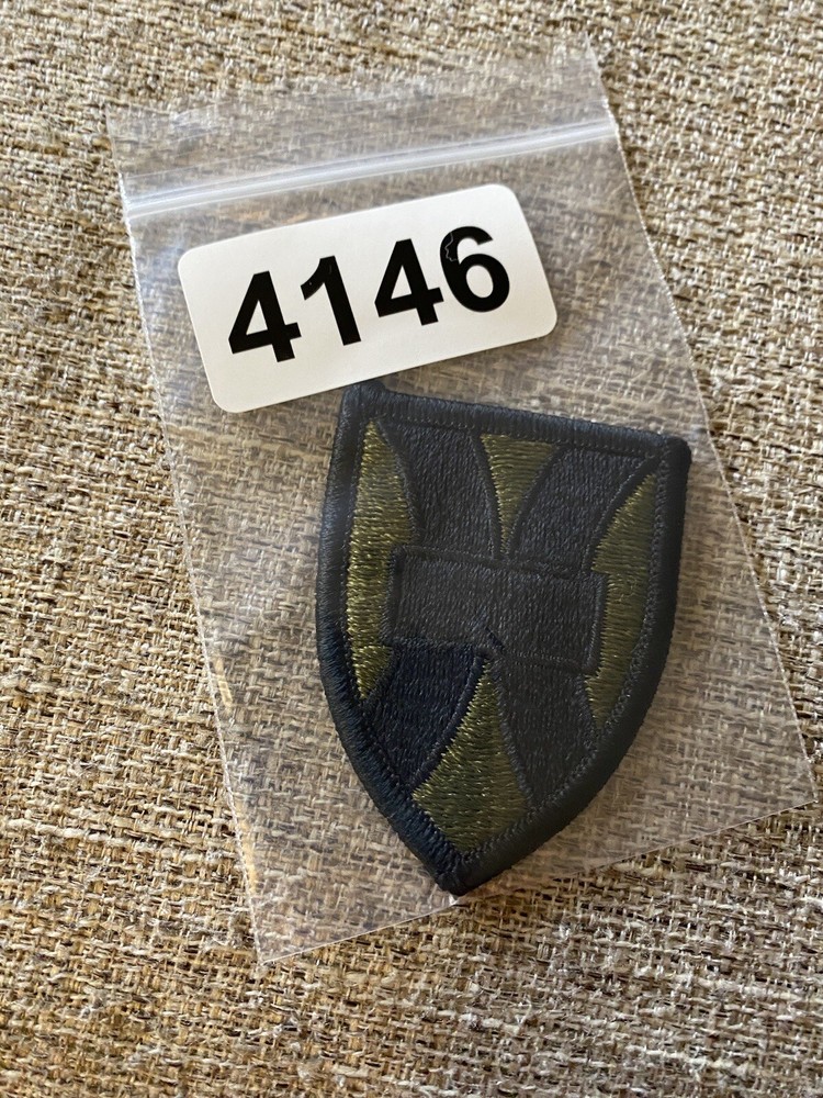 US Army 21st Sustainment Command Subdued Patch INV4146