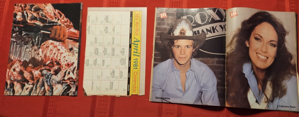 16 Magazine April 1981 KISS Peter Criss