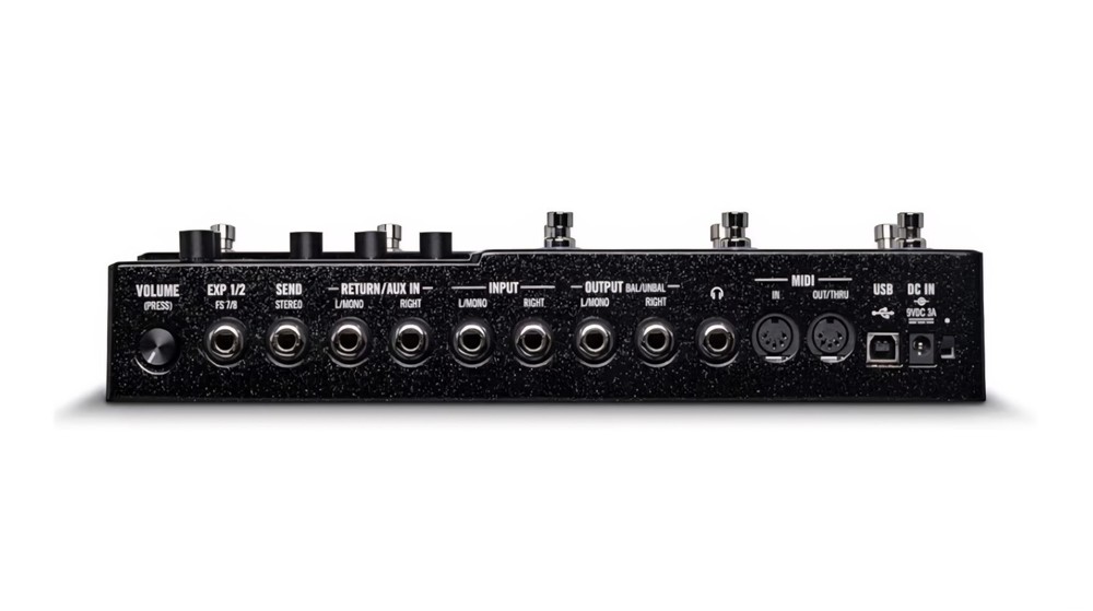 Line 6 HX Stomp XL Black, Amp & Effects Processor Guitar Multi Effects Pedal