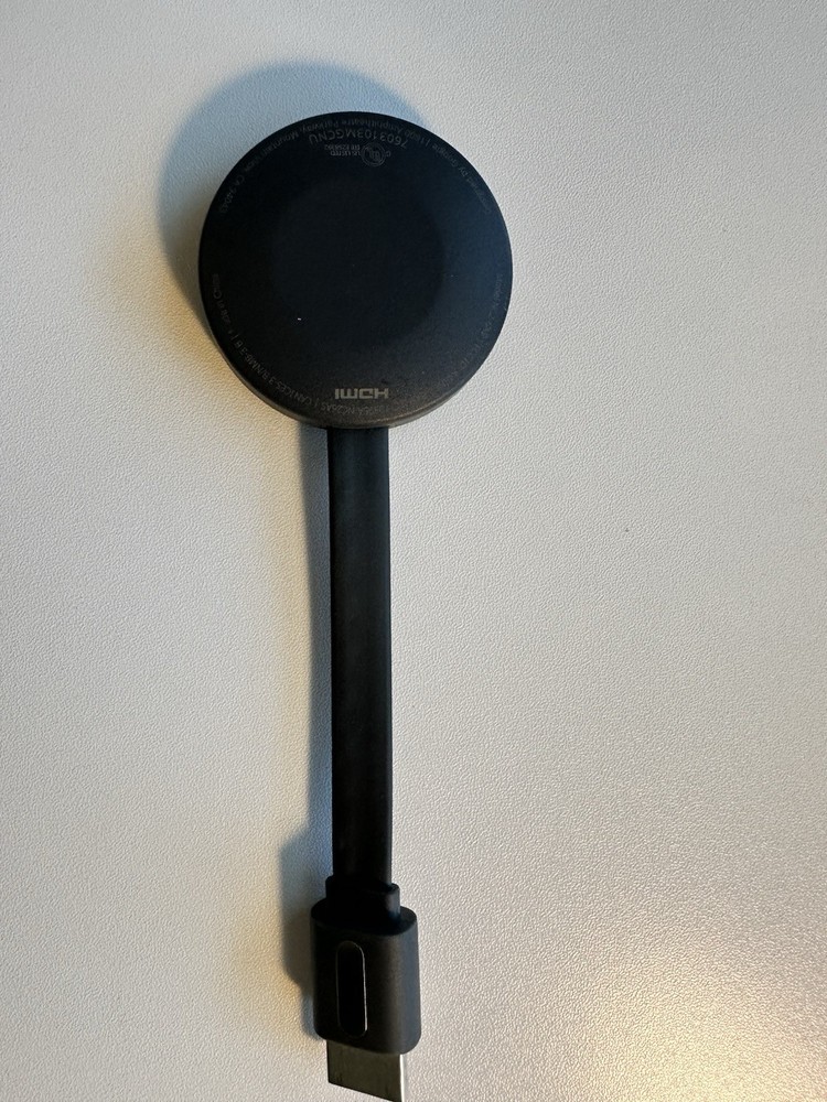 Google Chromecast 2nd Generation HDMI Media Streaming Cable NC2-6A5