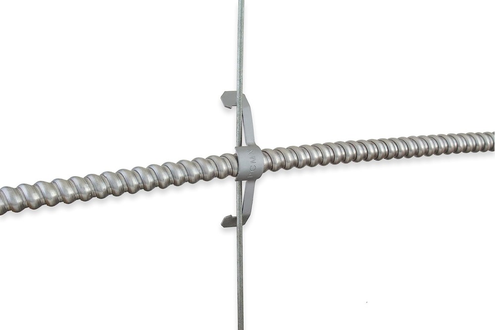 Conduit Cable Support Clip to Ceiling Wire, Threaded Rod & Flanges. Heavy Dut...