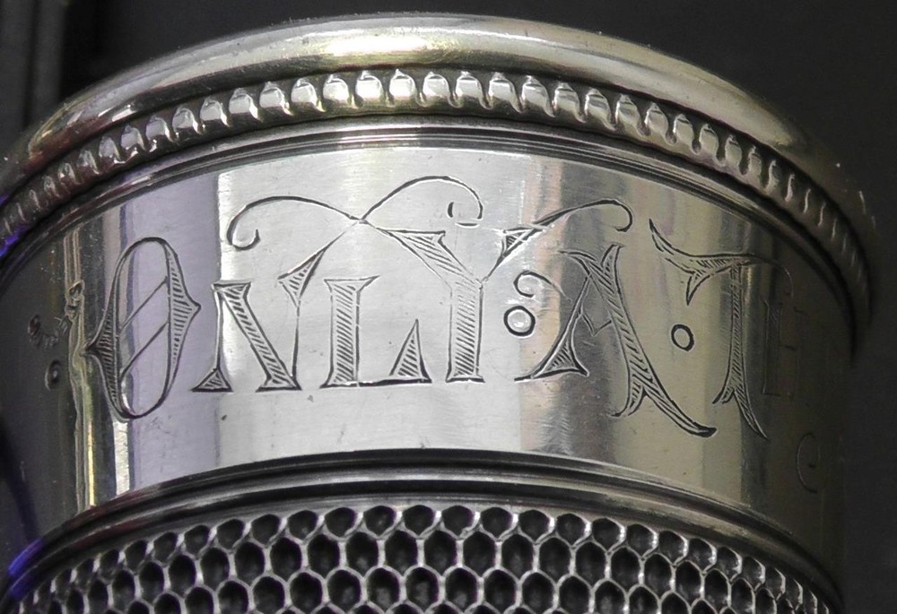 Sterling Silver "Only a Thimble Full" Measure by Simons Bros