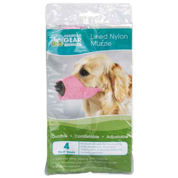 NO BITE BARK Premium Comfort LINED QUICK EZ FIT ADJUSTABLE DOG MUZZLE Training P