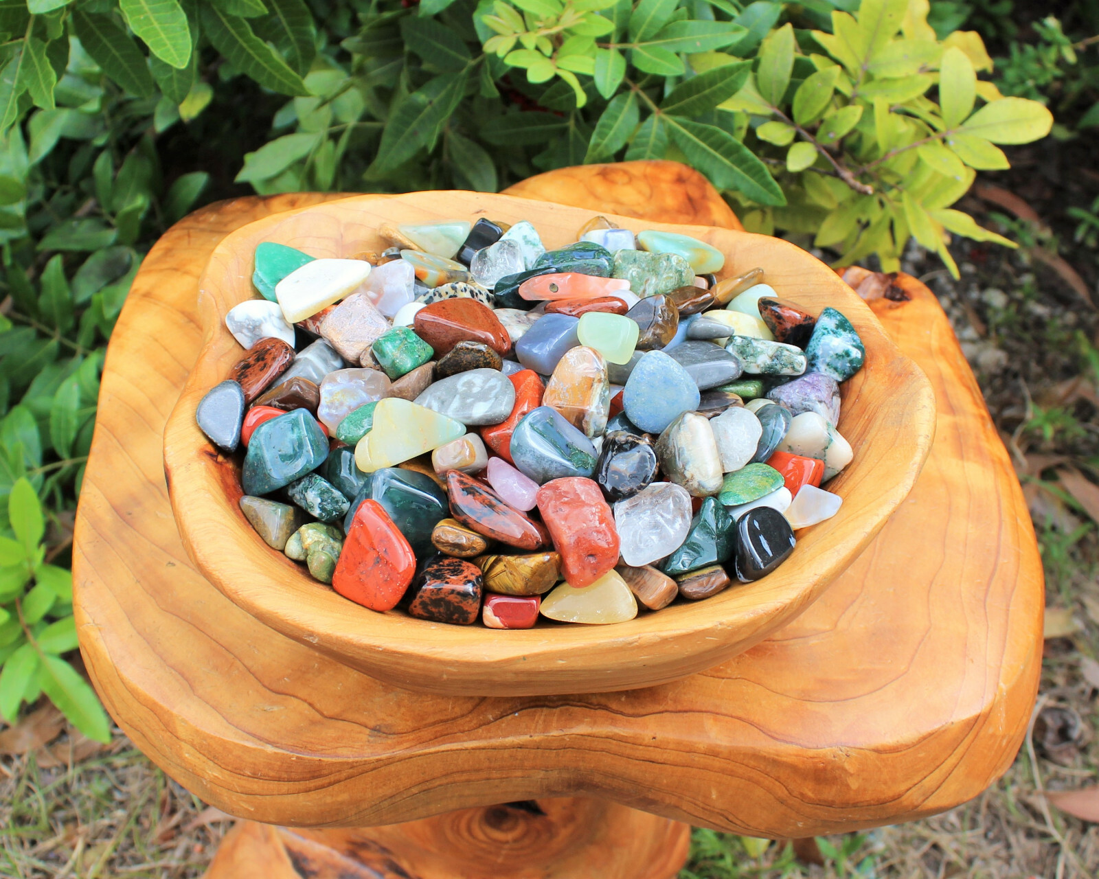Assorted Mix Tumbled Stones: SMALL, MEDIUM or LARGE Sizes Wholesale Bulk Lots