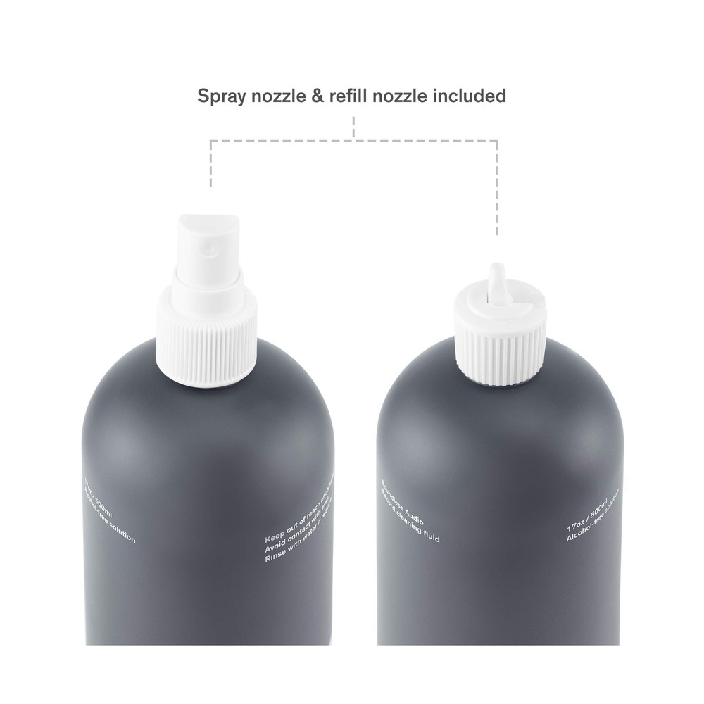 Boundless Audio Record Cleaner Solution - Extra Large 17oz Vinyl Record Clean...