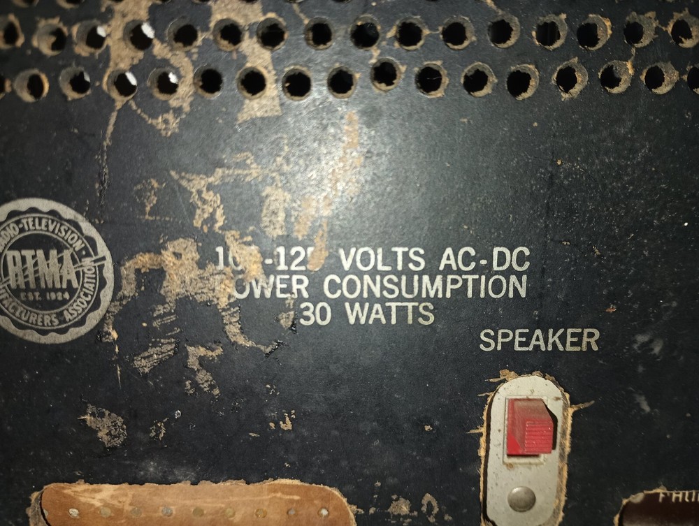 Vintage 1950's Hallicrafters S-38D Ham Radio Receiver