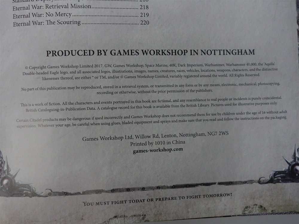 Warhammer 40K: Core Rulebook (8th edition, hardcover)