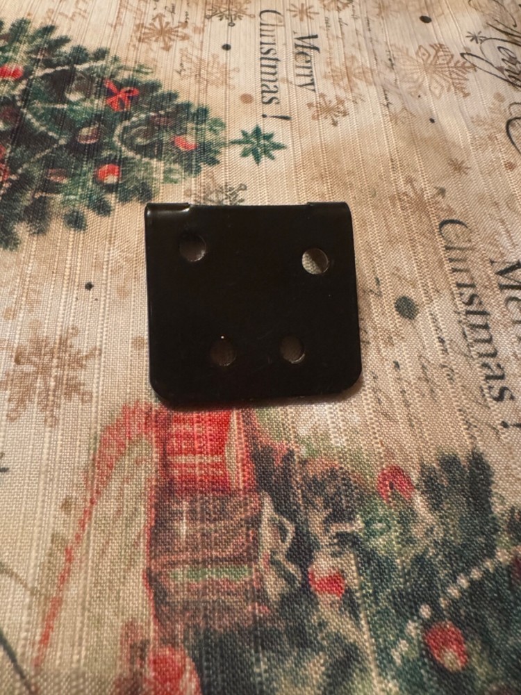 Spring Loaded Gate Latch with Cable and Ring Powder Coated Black New