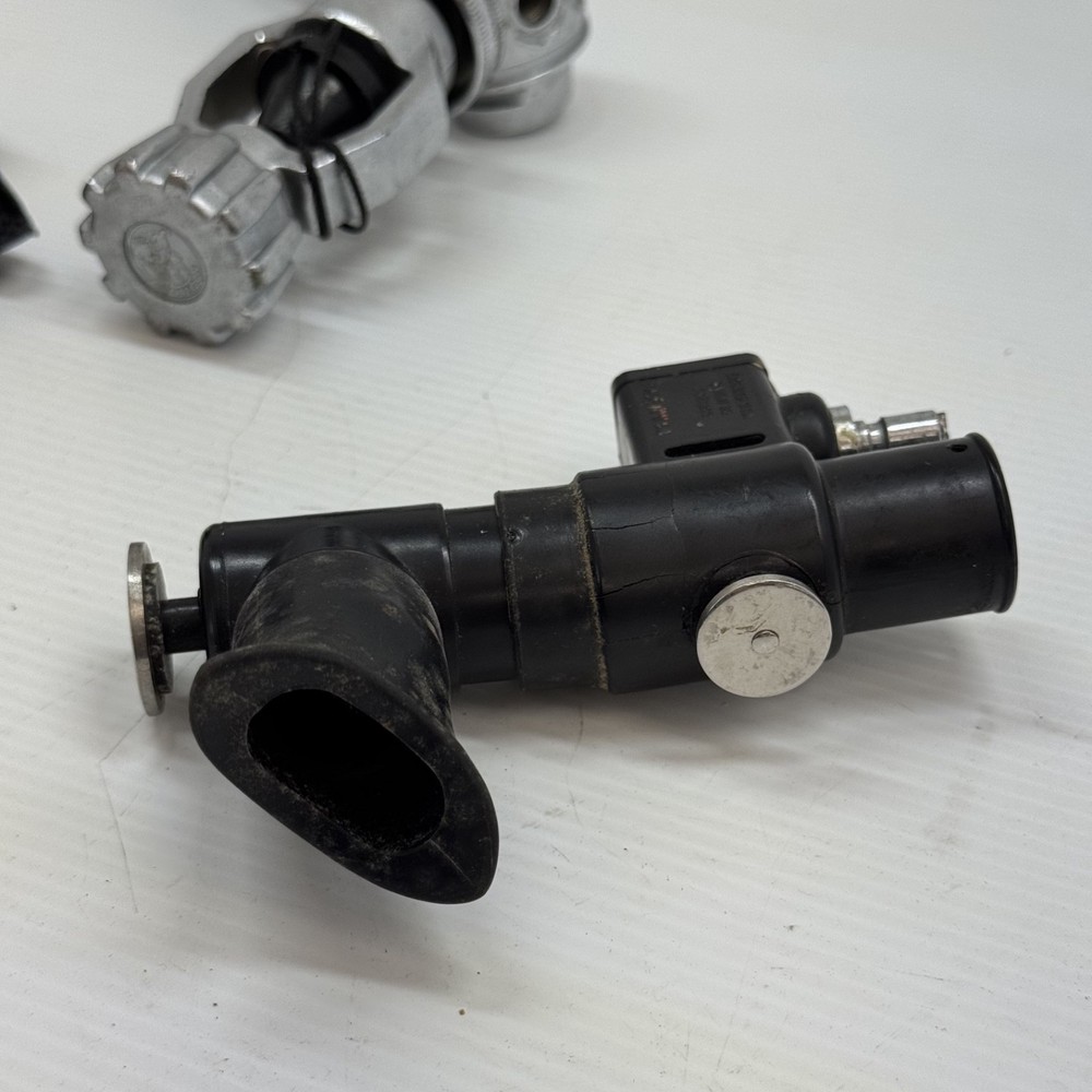 Vintage Poseidon Scuba Regulator Set First & Second Stage w/ Hose – Untested