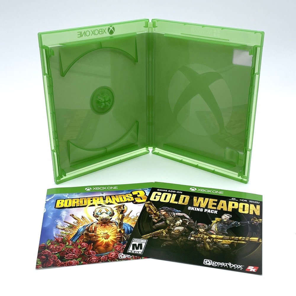 Borderlands 3 | Microsoft Xbox One, 2019 | Case, Manual, Bonus Code **NO GAME**