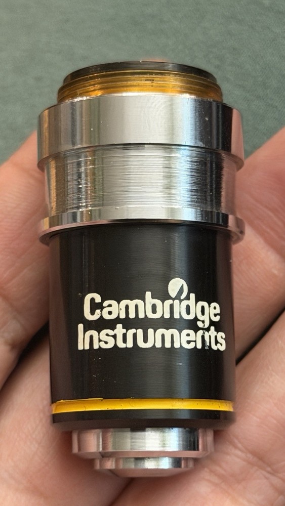 Cambridge Instruments 160/1.2 Plan 10/0.25 Microscope Objective Lens