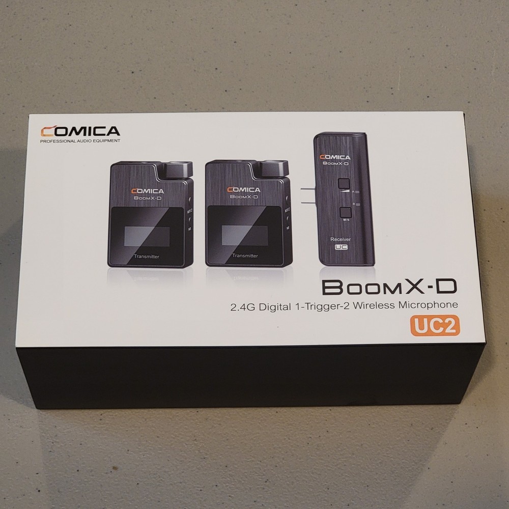 CoMica BOOMX-D UC2 Wireless Microphone System - Black