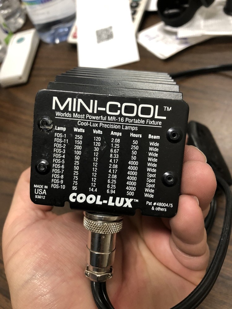 Cool Lux Mini Cool Halogen Light Item# 4800475