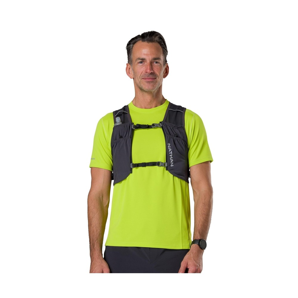 Nathan Pinnacle Featherlite Hydration Vest - Ultra-Light, Compression Fit, Po...