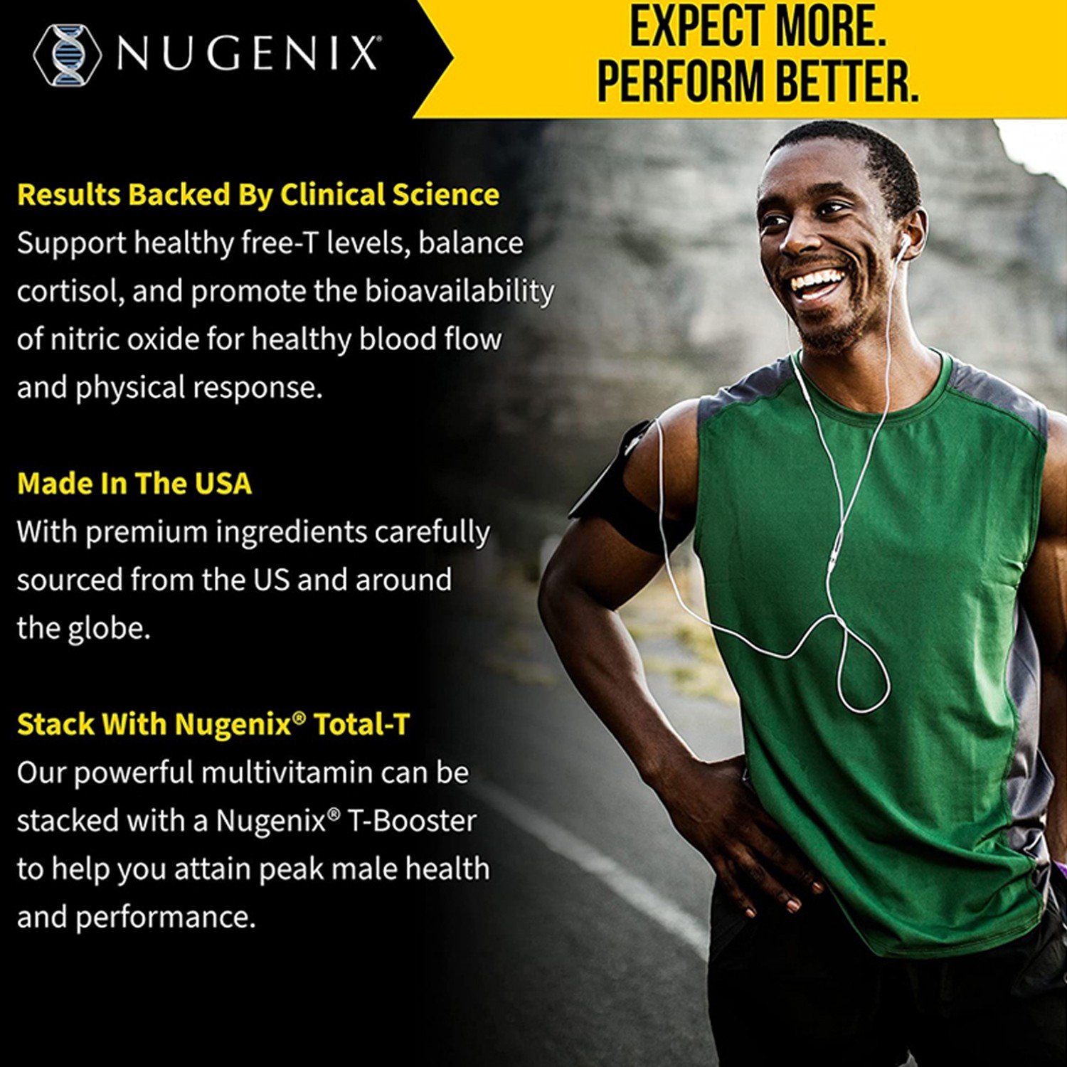 NUGENIX Testosterone Booster Multivitamin Promotes Healthy Blood Circulation