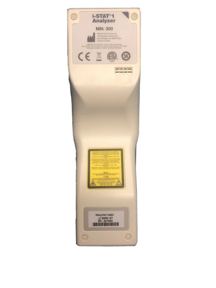 Abbott i-STAT 1 Portable Clinical Analyzer Model 300 w/ Case – Surplus