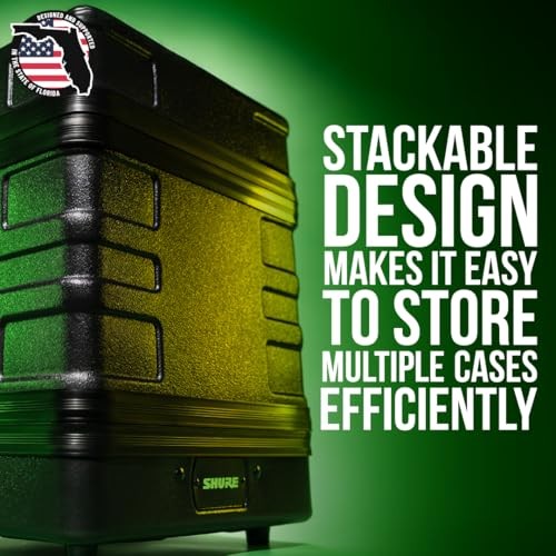 Gator Shure Cases System Solution Series Wireless System Solution Case 4