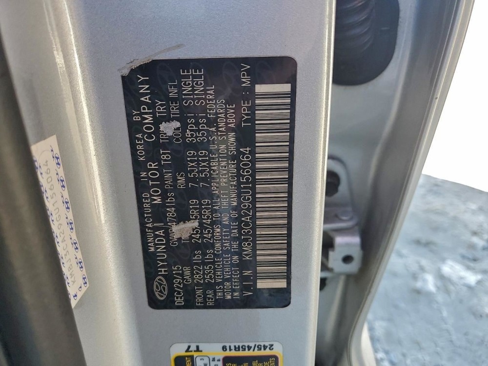 TUCSON 2016 Glove Box 4984405