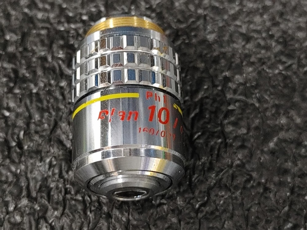 Nikon Ph 1 Plan 10x/0.30 DL 160/0.17 Phase Contrast Microscope Objective