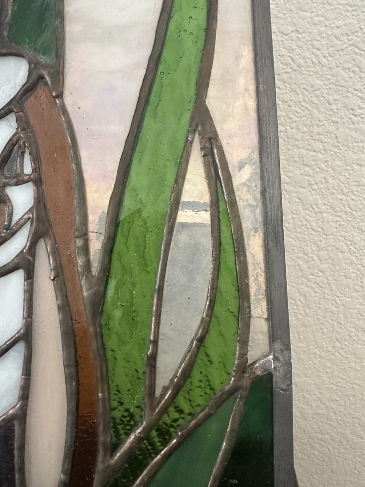 Stained Glass Panel Bunny