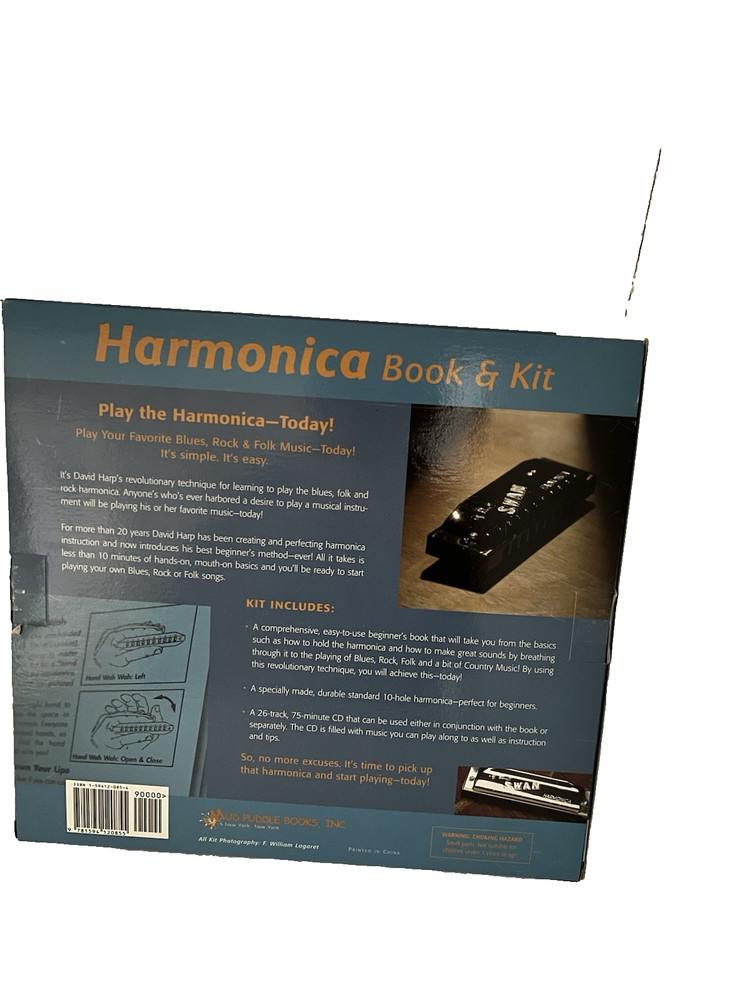 David Harp Harmony Book and Kit