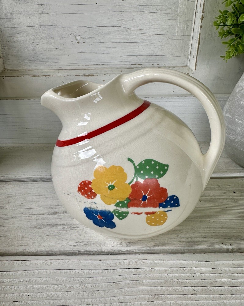 1940’S HOSTESS WARE, TILT, BALL PITCHER