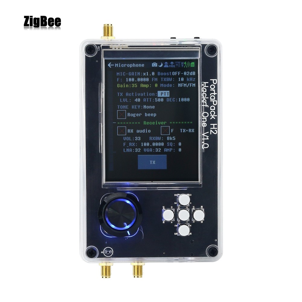 Upgraded PortaPack H2 3.2" LCD + Shell Assembled + Antenna + USB Cable