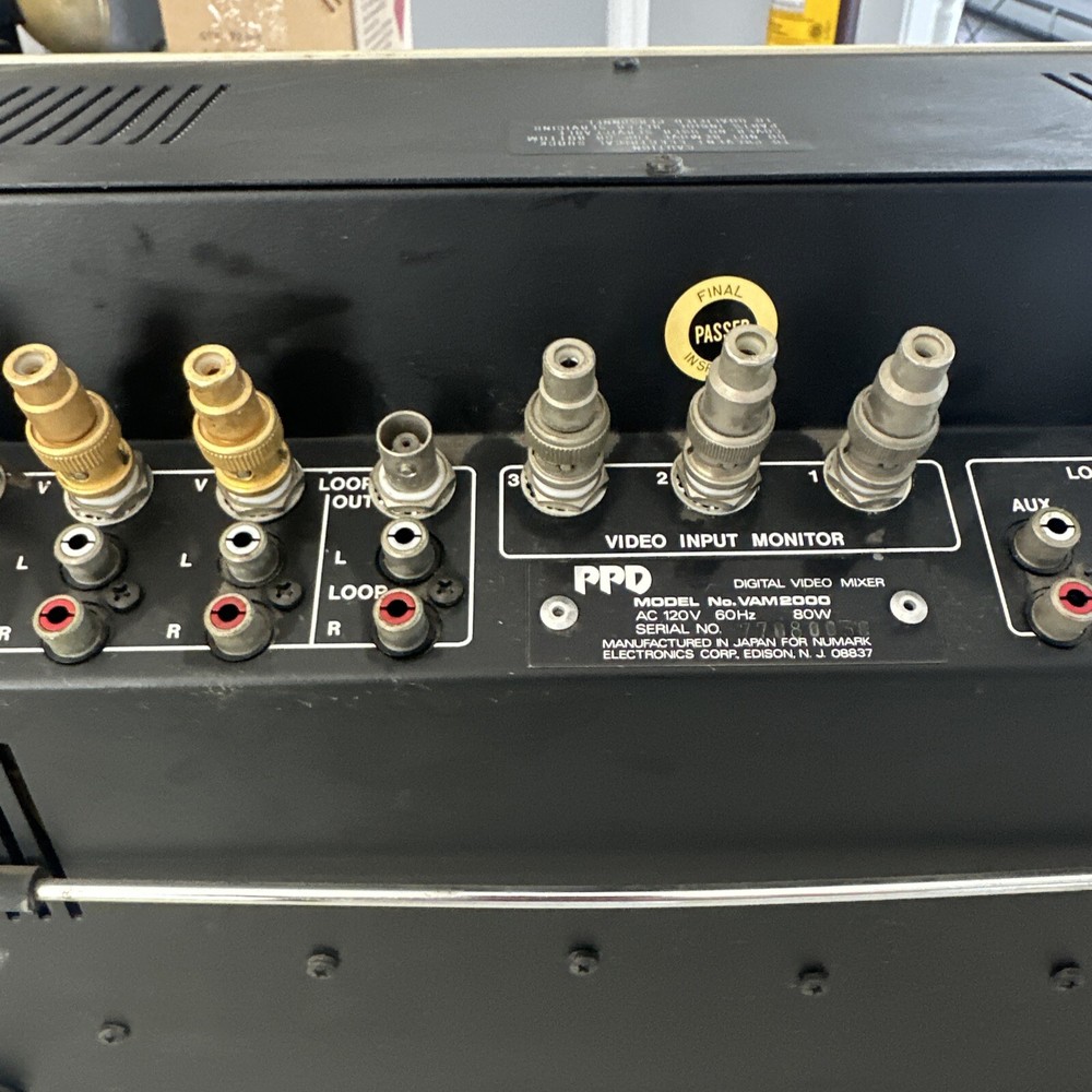 PPD Digital Video Mixer VAM2000 UNTESTED
