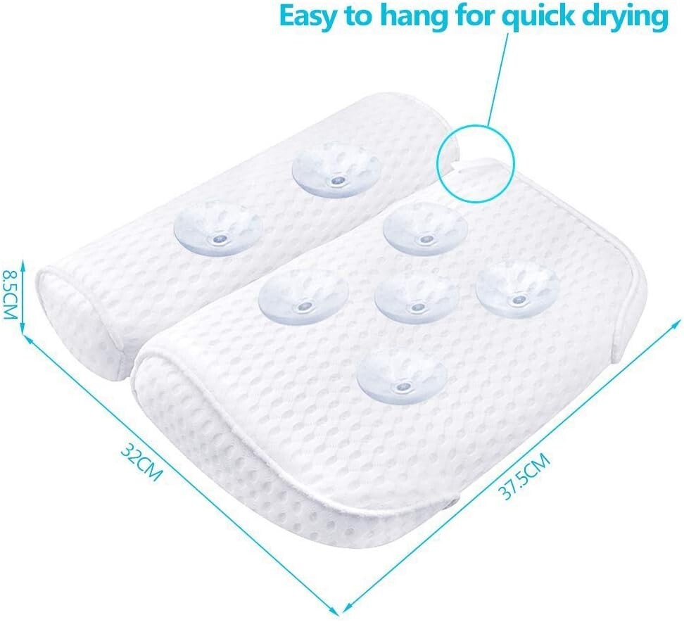 Almohada de spa para bañera