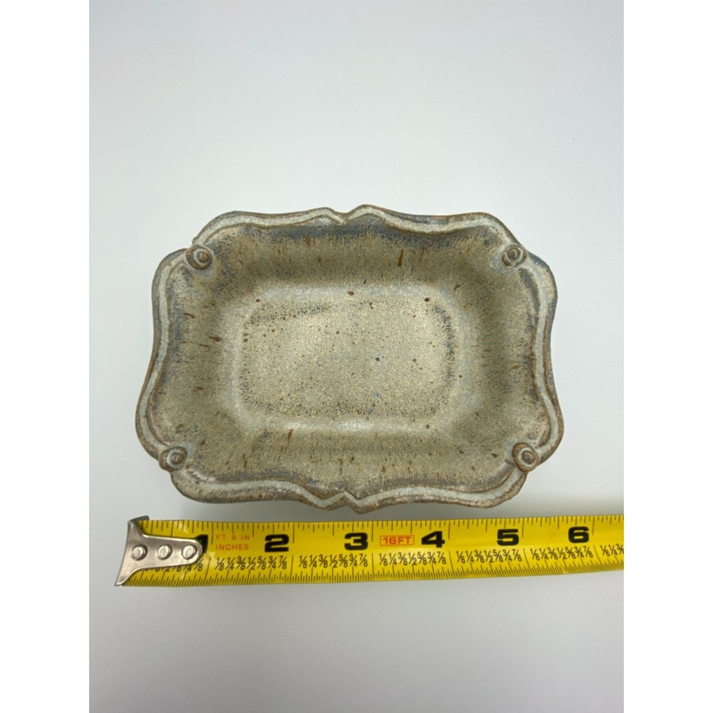 Vintage Handcrafted Stoneware Tray