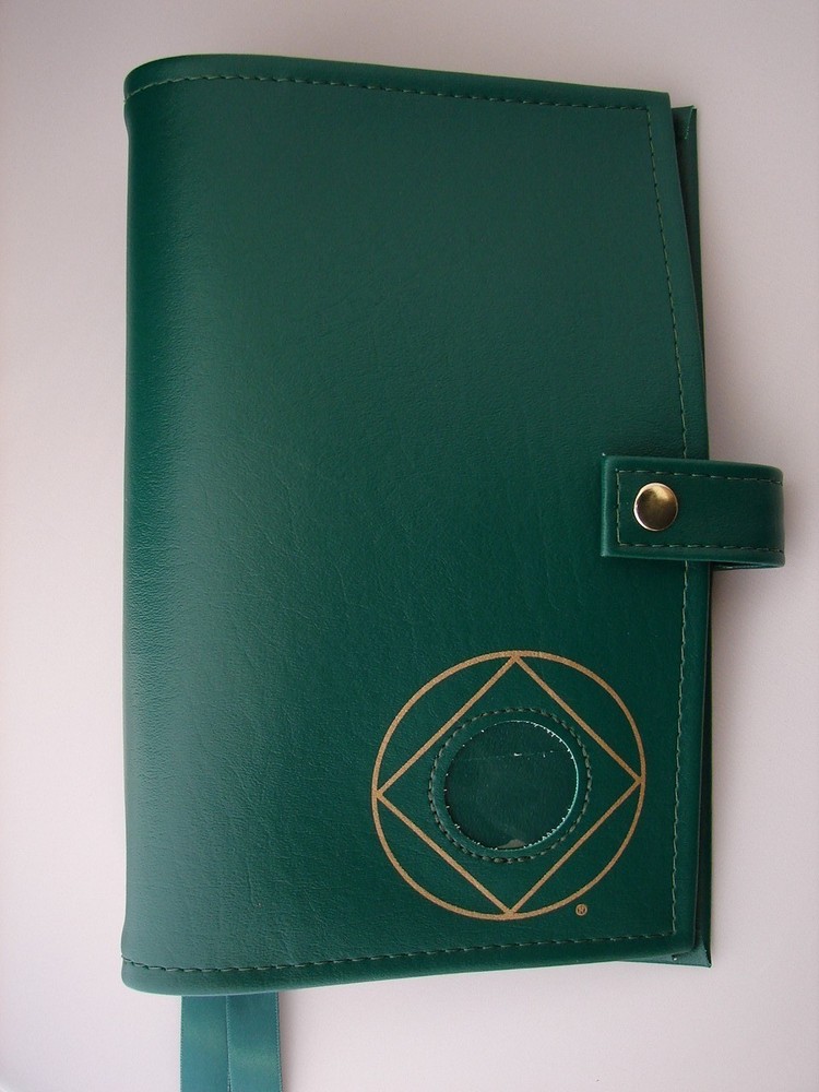 Narcotics Anonymous NA Basic Text 6th How & Why Green book Cover Living Clean
