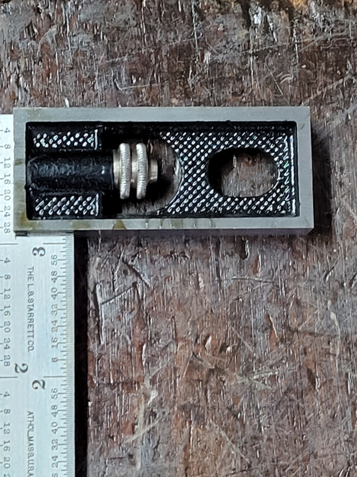 Starrett Number 13A, 4" Double Square In Box